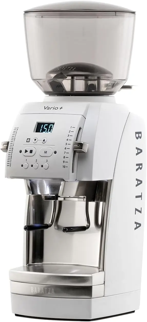 

Flat Ceramic Burr Grinder (White)