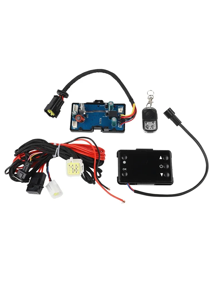12V 24V Diesels Air Heater LCD Monitor Switch, Control Board With Remote Control Perfect Fit And Compatibility Anti-aging