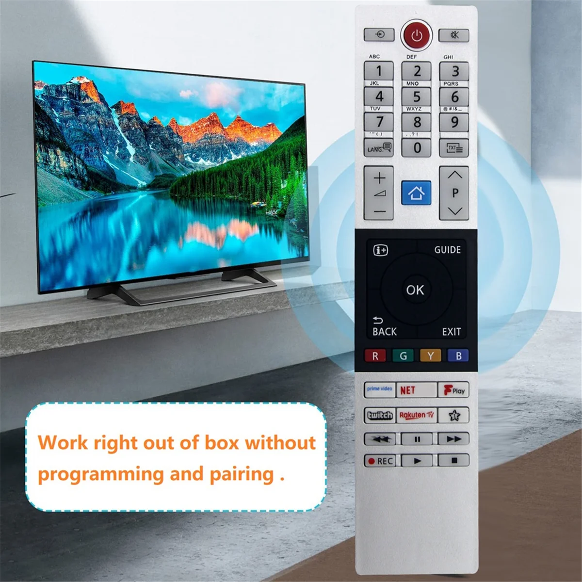 A57G-CT-8560 東芝スマート LED テレビリモコンの交換用リモコン