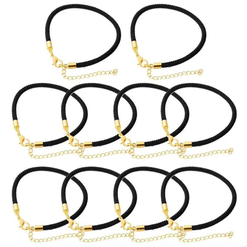 Polyester Cord Handchain Thread Bracelets Wristband Protections Jewelry