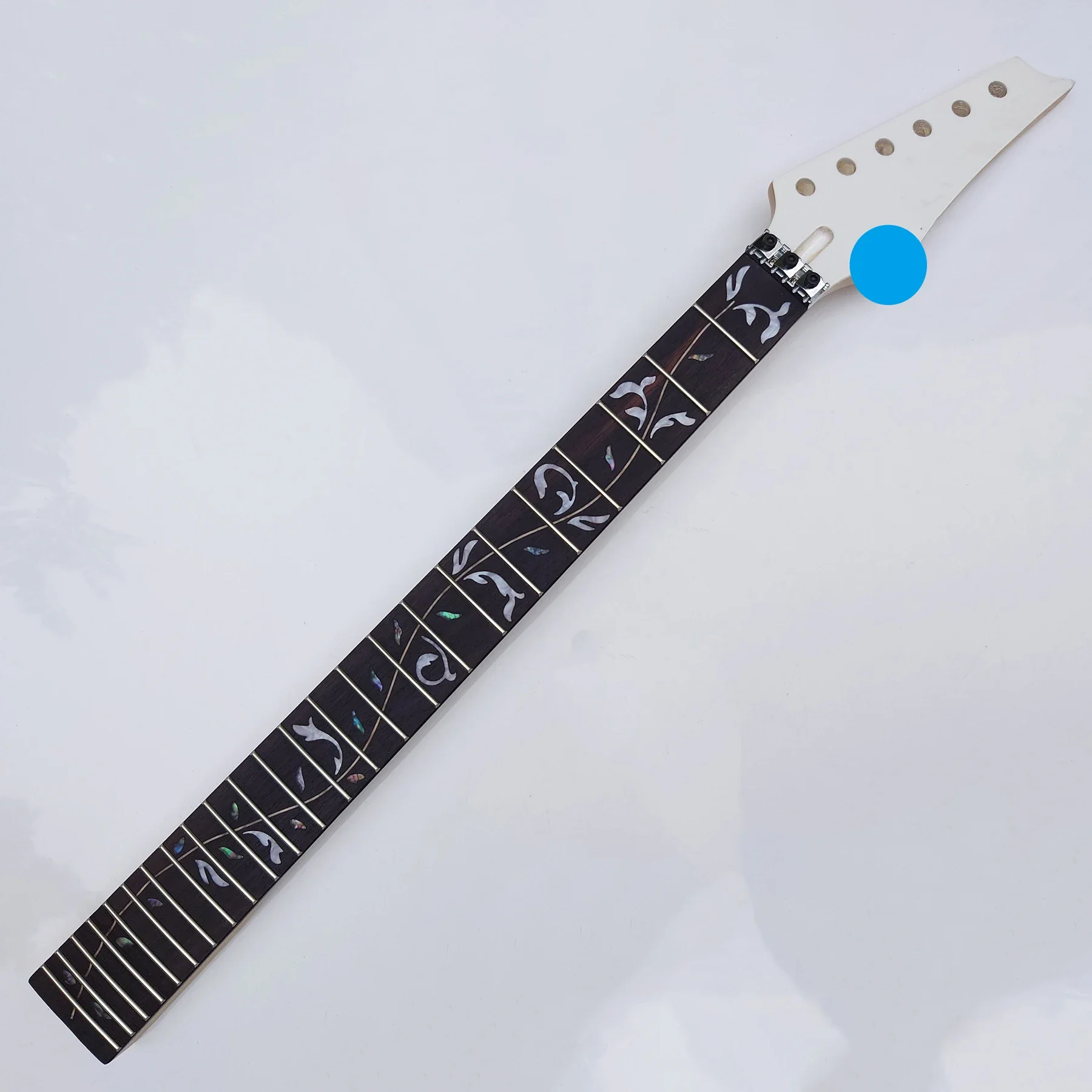 

New Electric Guitar Neck 24 Frets Glossy Yellow Canada Maple and Rosewood Fingerboard Fit for IBA Electric guitars