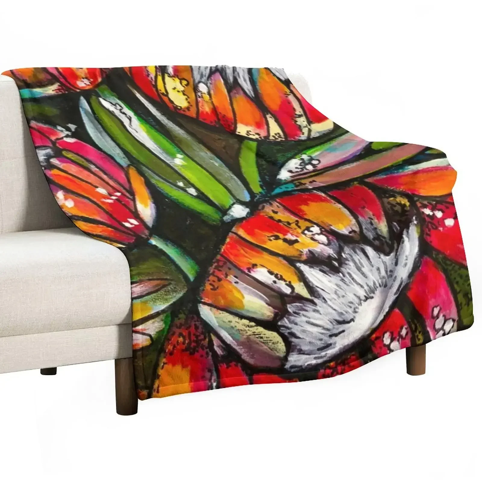 New Protea Courage Throw Blanket Decorative Throw Sleeping Bag Blankets