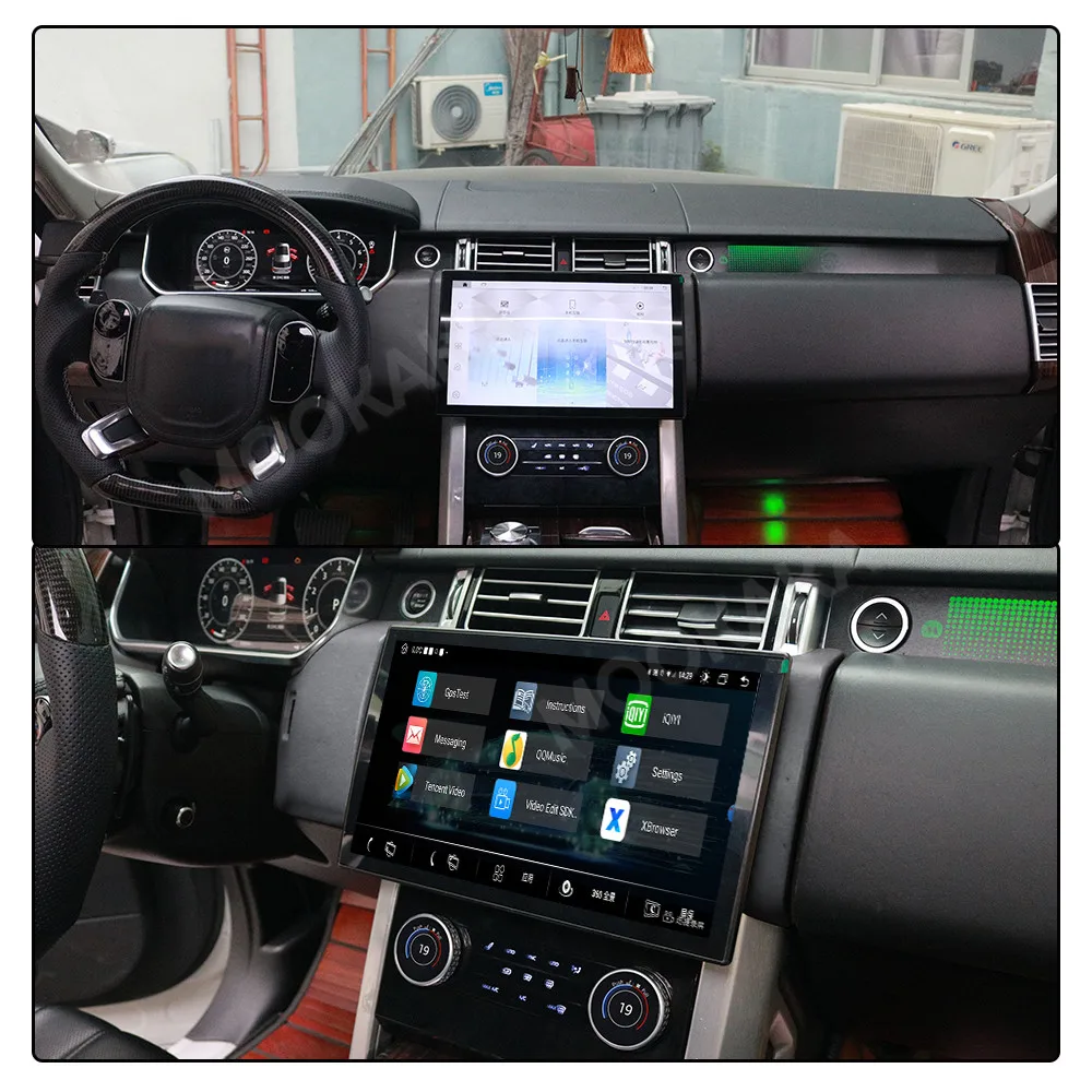 13.3'' Car Radio For Land Rover Executive/Sport 2013-2017 CarPlay Android Auto Multimedia Player Navigation Up and Down Screen