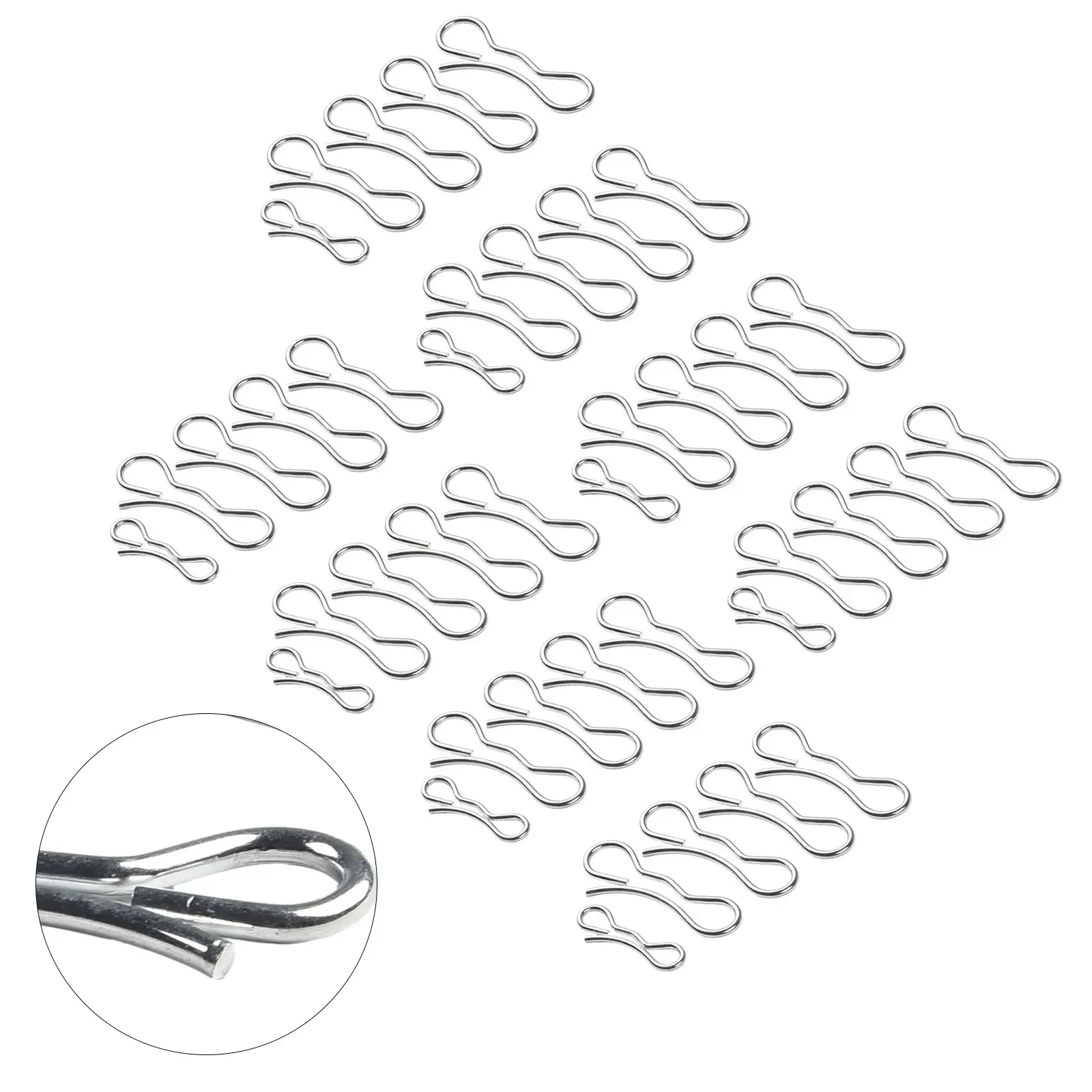 Lawn Mower Parts Deck Clip Garden Power Tools Accesories 8pcs Bow Tie Lock Cotter 194208 532194208 High Quality