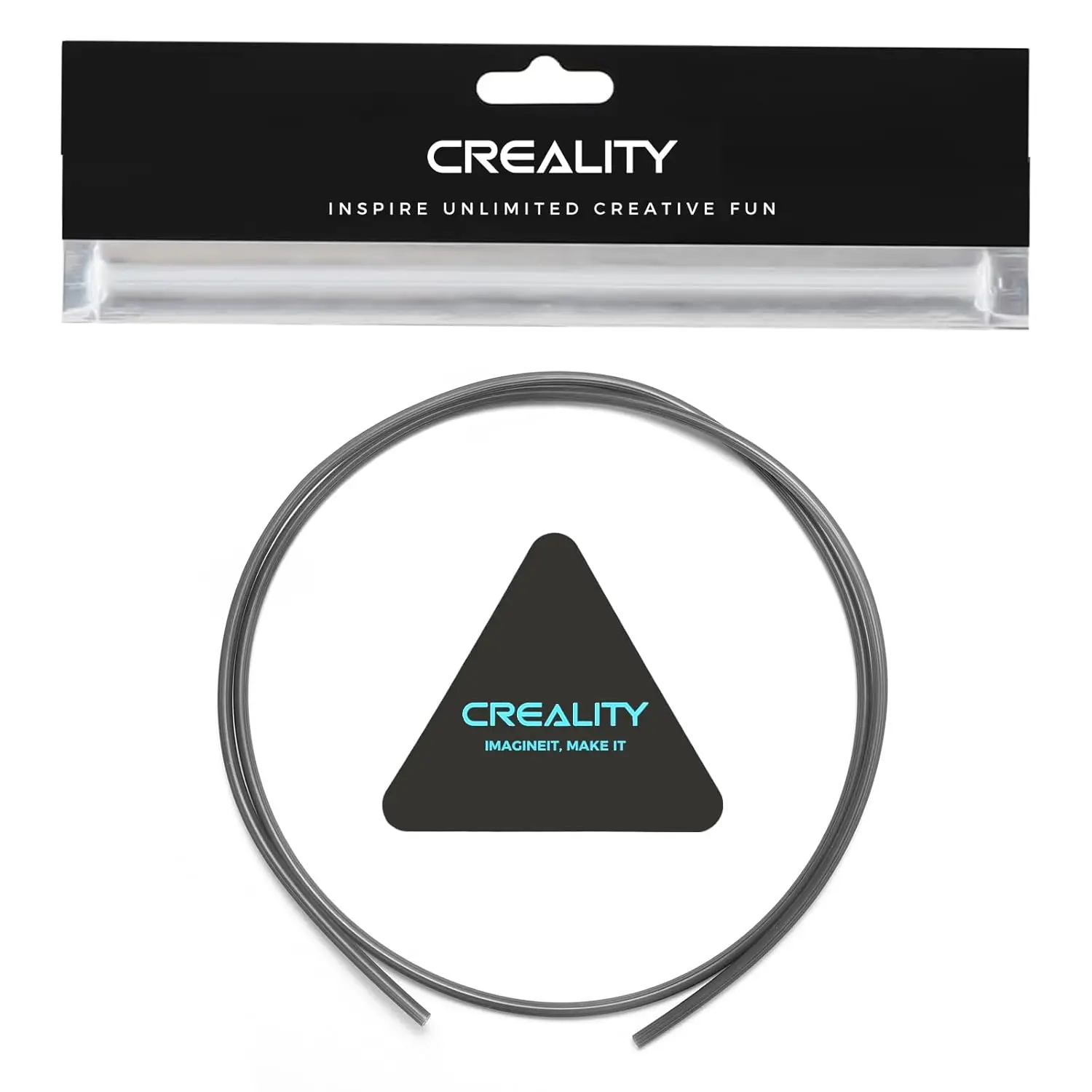 Creality Original Low-Resistance Star-Shaped PTFE Tube 1m,High Temperature Resistant,Reduced Friction For FDM 3D Printers