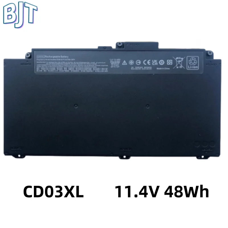 

11.4V 48Wh Laptop Battery CD03XL For HP ProBook 640 G4 645 G4 650 G4 640 G5 650 G5 650 G7 HSTNN-UB7K HSTNN-LB8F HSTNN-IB813