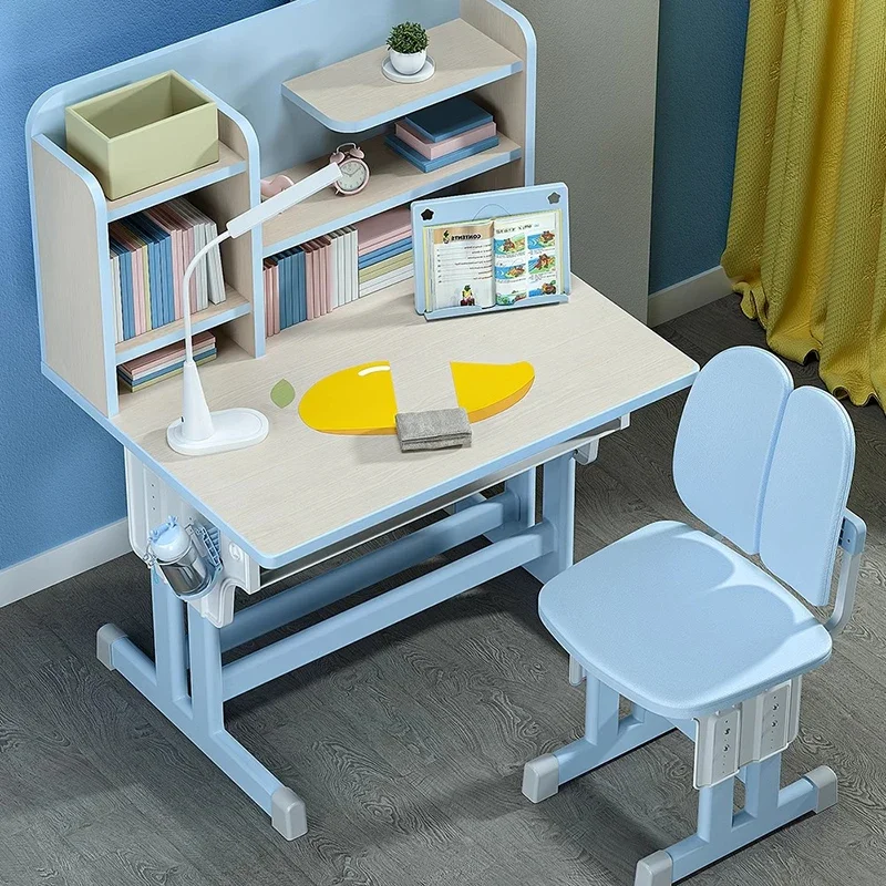 

Children's Desk Kids Table Student School Supplies Set Furniture Study Room Classroom Tables Escritorio Small Childrens Chair