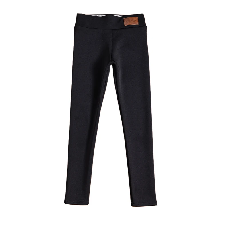 Thermal Leggings Women Winter Warm High Waist Simplicity Warm Pants Fashion Black Elasticity Autumn Velvet Comfortable Leggins