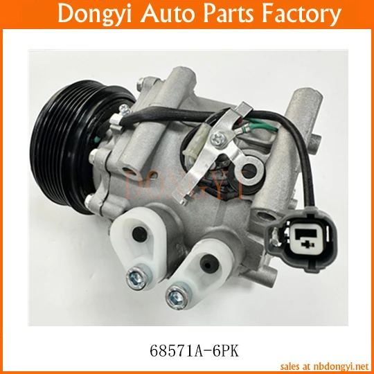 AC Compressor 68571A-6PK 68571A 6PK 38810-PLM-A12 38810-PLM-A11 38810PLMA12 38810PLMA11 CO4914AC 6511266