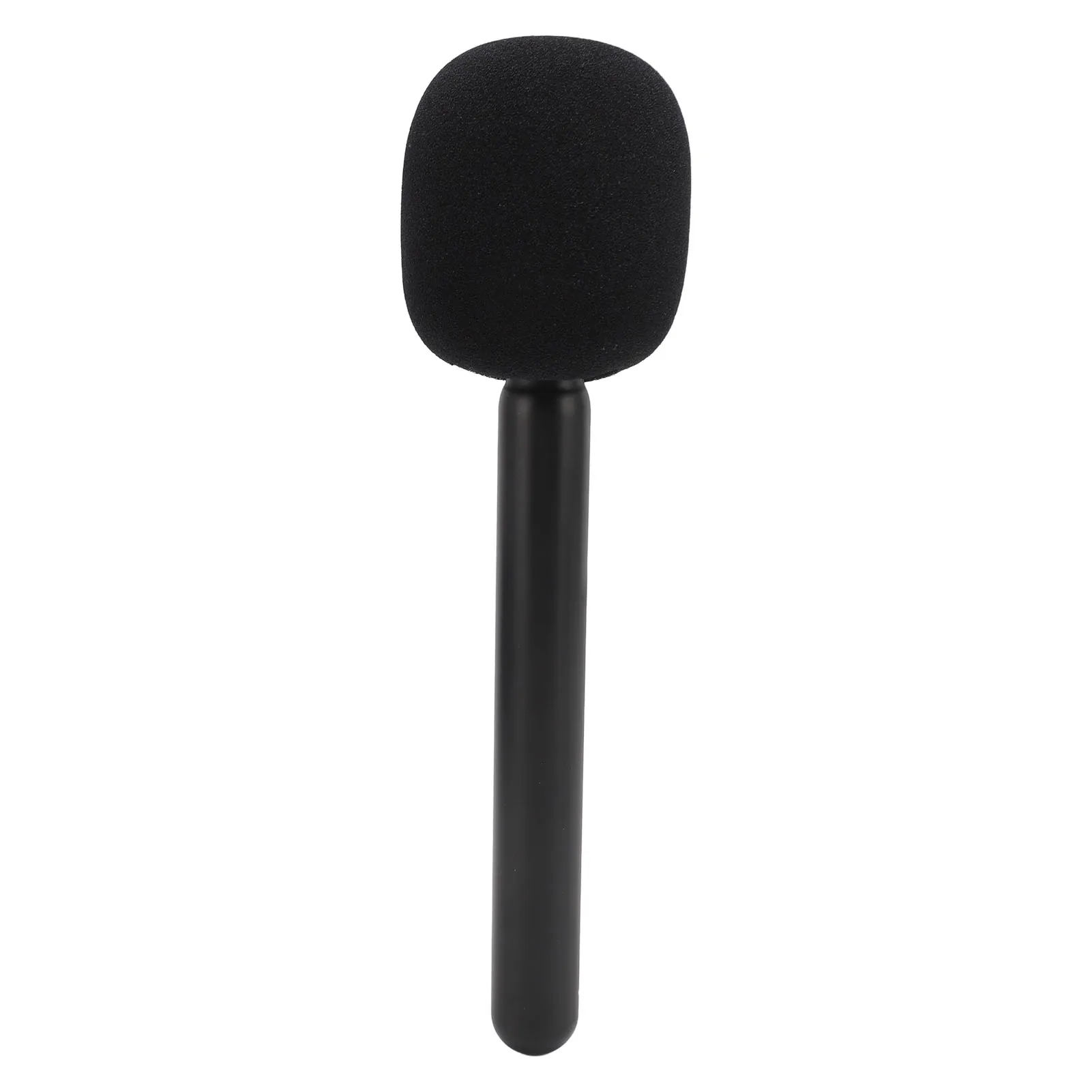 Wireless Mic Handheld Adapter with Windshield Foam Lightweight Interview Microphone Handle for Rode Wireless GO II