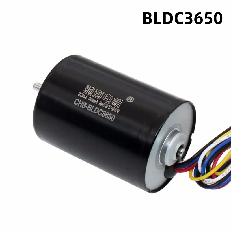 36MM BLDC3650 4-pole DC Brushless Motor 12V 24V Built-in drive long life DIY Motor CW/CCW 12/24MM Shaft