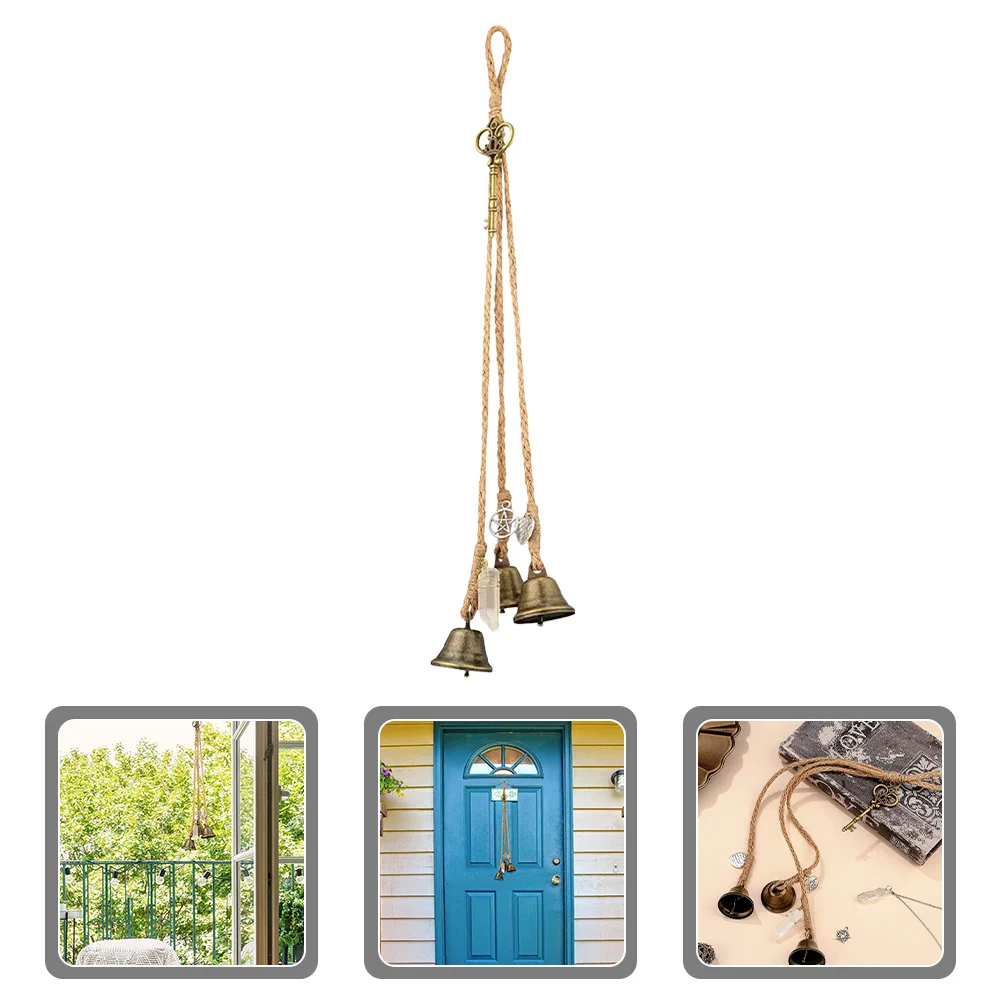 

Household Wall Hanging Blessing Wind Chime Door Bell Pendant Ornament Home Decor Positive Energy Health Wealth Protection