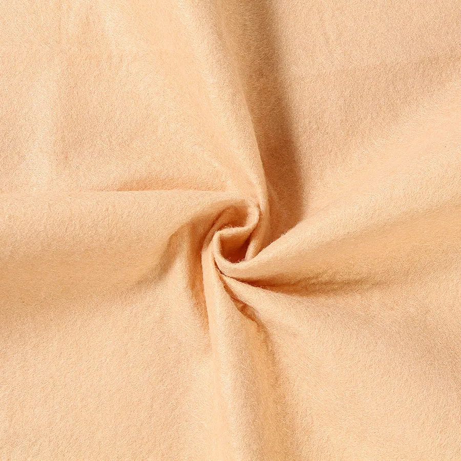 Brown Series 1.4MM Soft Felt Fabric Sheet DIY Pure Khaki Non-woven Cloth For Home Decoration Handmade Sewing Crafts