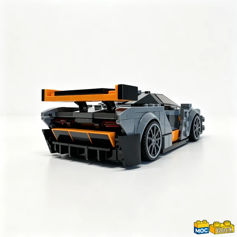 359PCS Modify Speedy Sports Car Series Model Customize Building Blocks Educational Assembly Vehicle Toy For Boys And Collectors