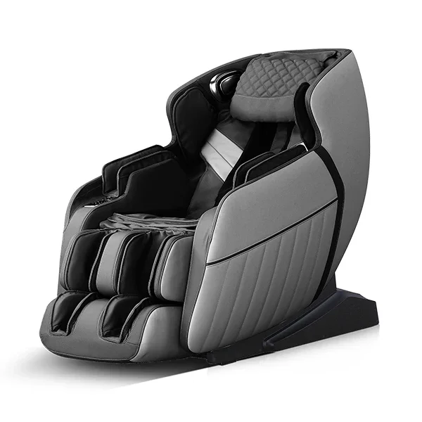 Luxury Pu Leather Modern Model Adjustable Comfortable Back Massage Chair With Heating Function