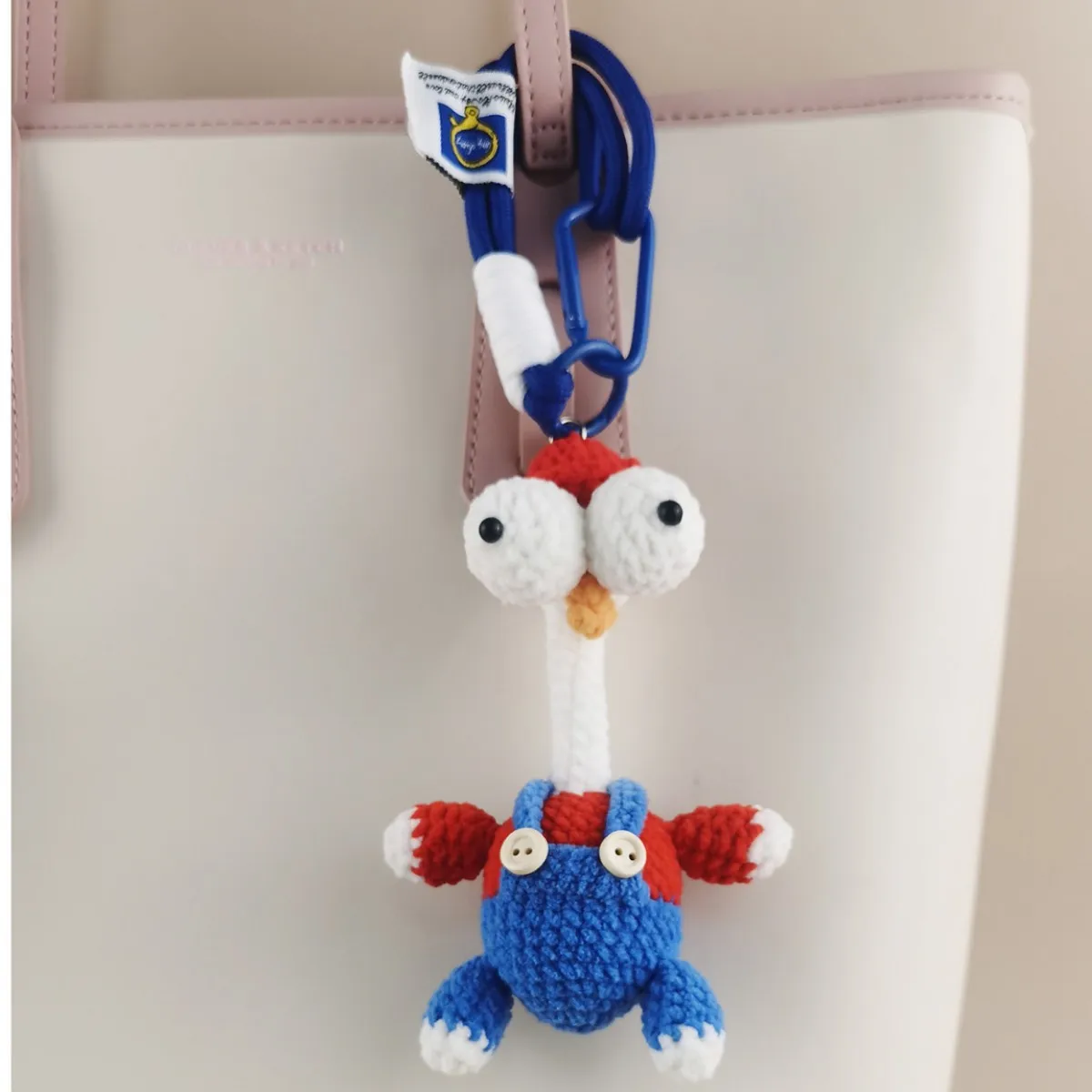 Cute Funny Glaring Chicken Chick Bag Pendant Pendant Keychain Pendant Gift