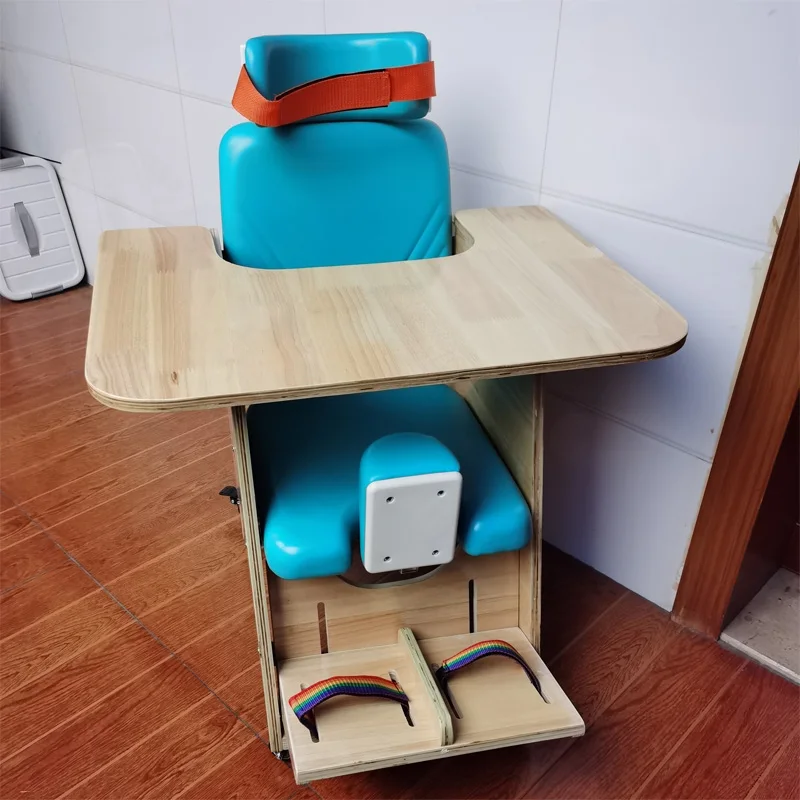 Hémiplégie cérébrale déformité handicapée spécial enfants soins assis posture correction médecin maison