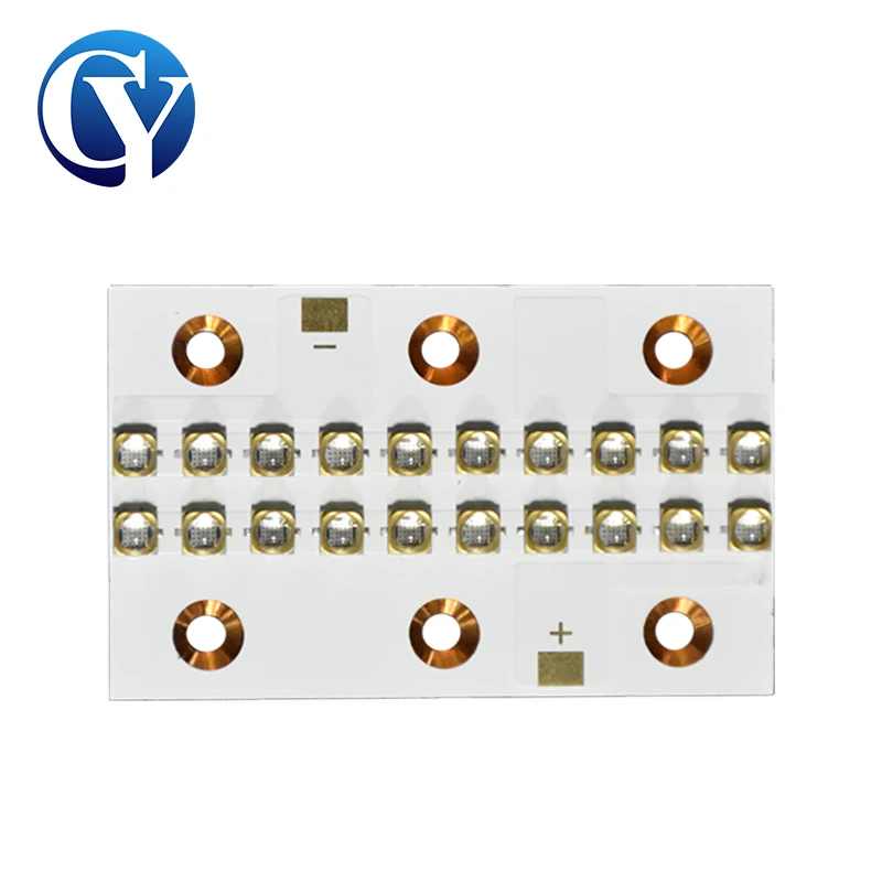 Sistema de curado de módulo LED UV de 60W, lámpara ultravioleta de alta potencia, 365nm, 385nm, 395nm, 405nm, prensa Offset, impresión 3D