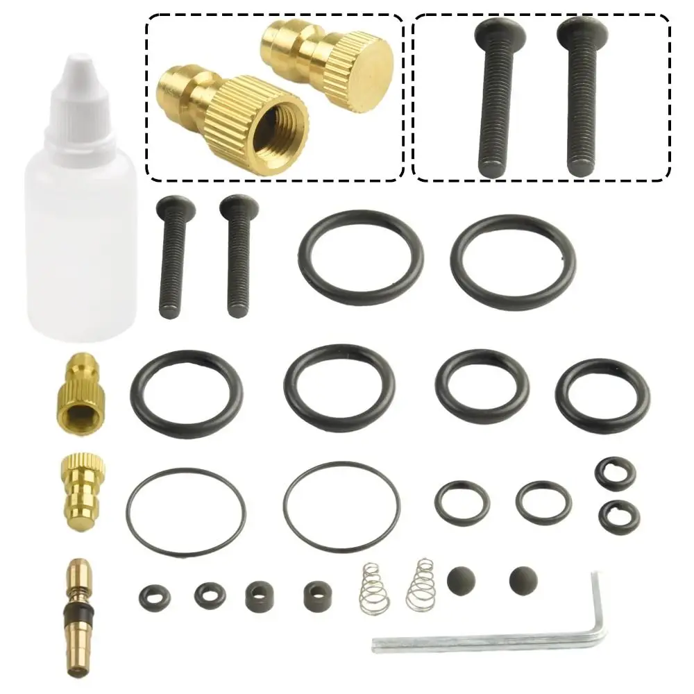 

1Set High Pressure PCP Pump Sealing O-rings 30mpa NBR Copper Inflator Repair Set Kit Practical For Hand Operated Air Pump