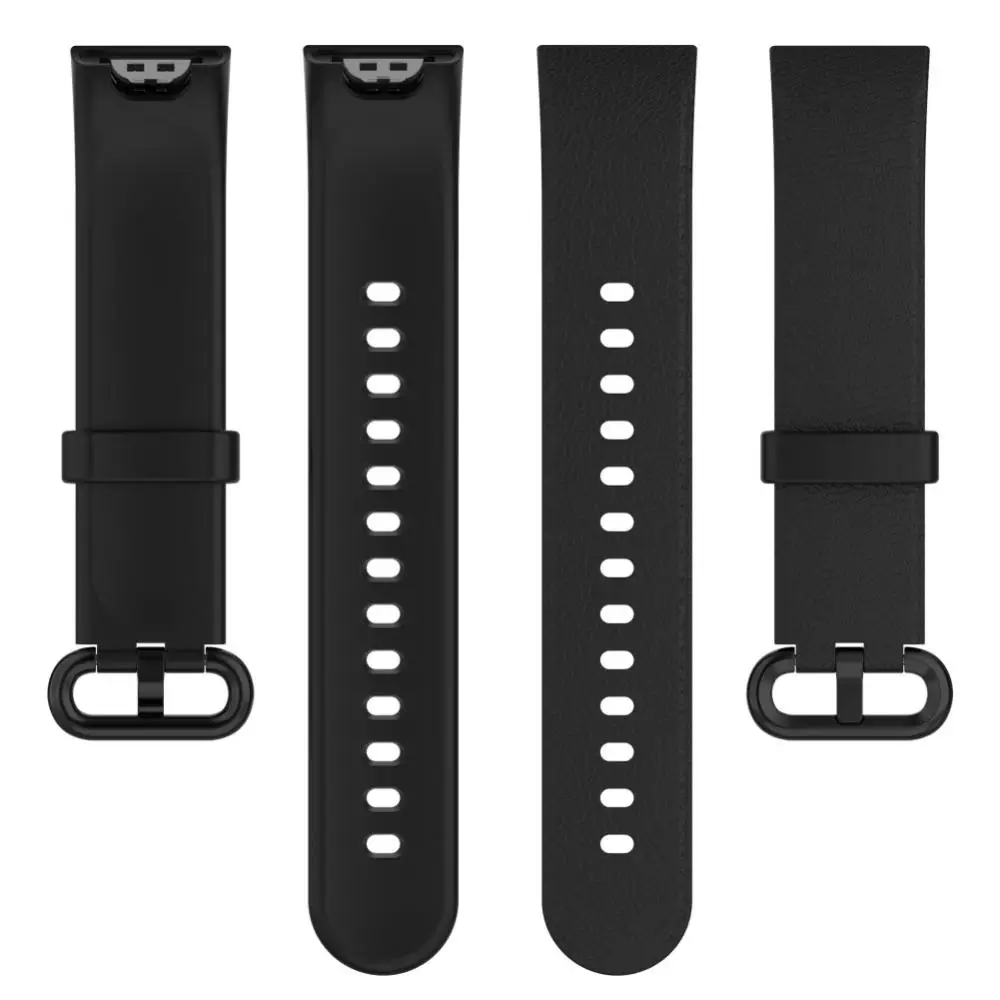 Uhren armband für mi Uhr Lite Silikon Ersatz armband mit silberner Schnalle für Smart Watch Armband