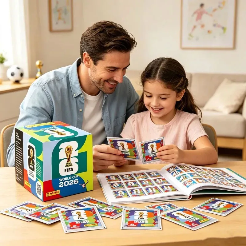 Genuine 2026 FIFA Panini World Cup Sticker Collection International Version Version Limited Football Souvenir Holiday Gifts//