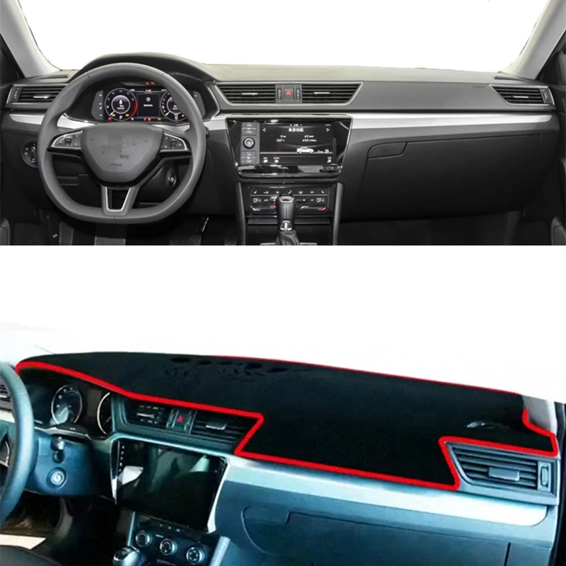 

For Skoda Superb 3 B8 2016-2019 2020 2021 2022 2023 Car Accessories Dashboard Cover Sun Shade Mat Pad Instrument Protect Carpet