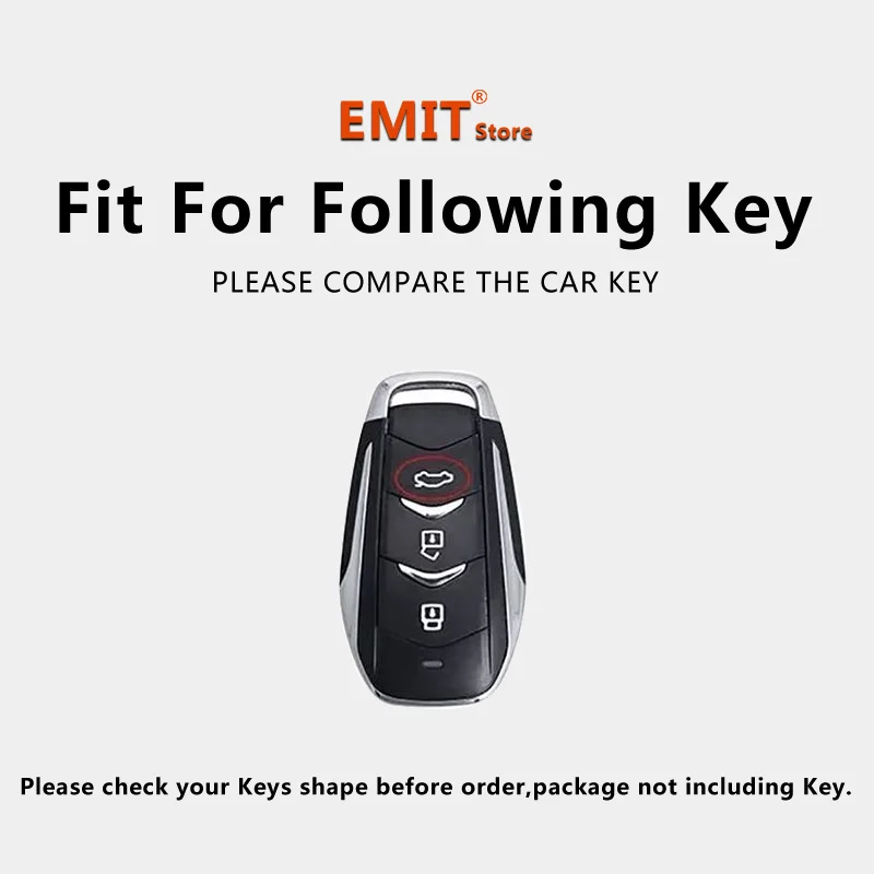 Car Key Case for Dongfeng Landian Seres 3 5 E5 DFSK Evolute I-Space I-Pro Keychain Remote Cover Bag Shell Fob Accessories