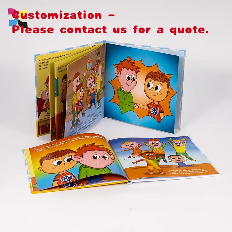 

custom.OEM Custom Kids Hardcover Books Factory Hot Sell Children Book Printing