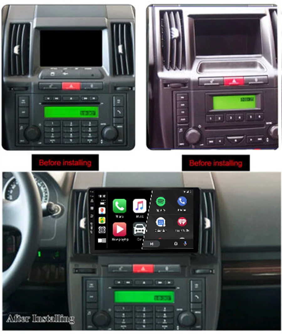 8+256GB Android 12 For Land Rover Freelander 2 2006 - 2012 Car Radio Multimedia Video Player Navigation Stereo GPS Head Unit