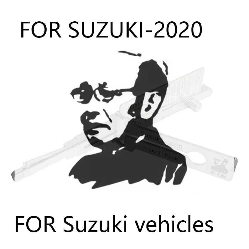 

Lishi 2-in-1 LOCKSMITH TOOL FOR Suzuki 2020 FOR Suzuki vehicles 2020+