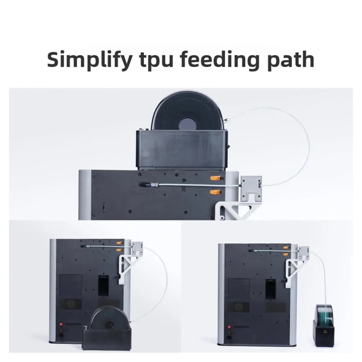 

Y593A NEW-Feeding Assist Module 3D Printer Accessories Suitable for TPU P2S/H2/P1/X1 Series Feeding Assist Module