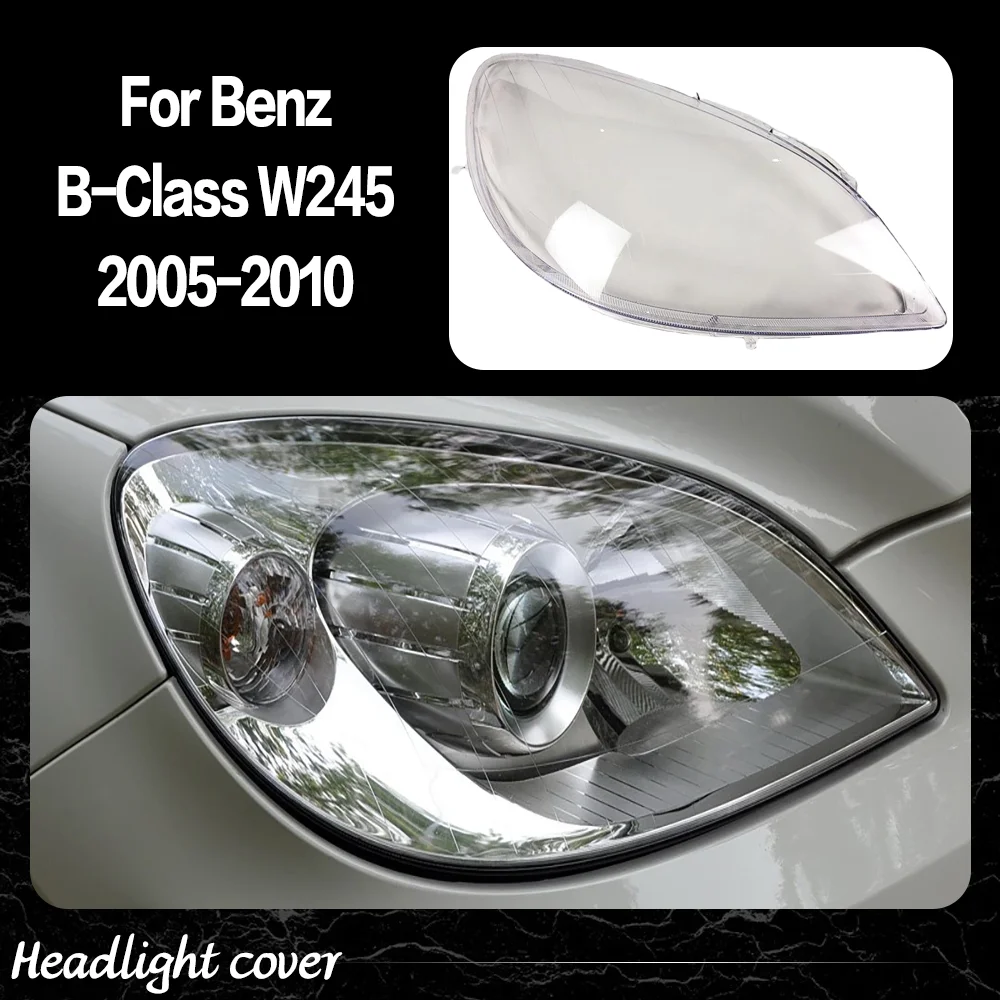 

Линза фары для Benz B-Class W245 B180 B200 2005 2006 2007 2008 2009 2010, прозрачная крышка фары, абажур из плексигласа