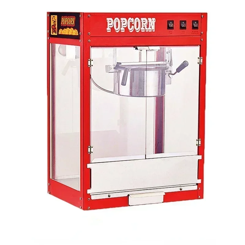 Nuova macchina elettrica per popcorn per bancarelle commerciali. Automatico a forma di palla. Per KTV e cinema.