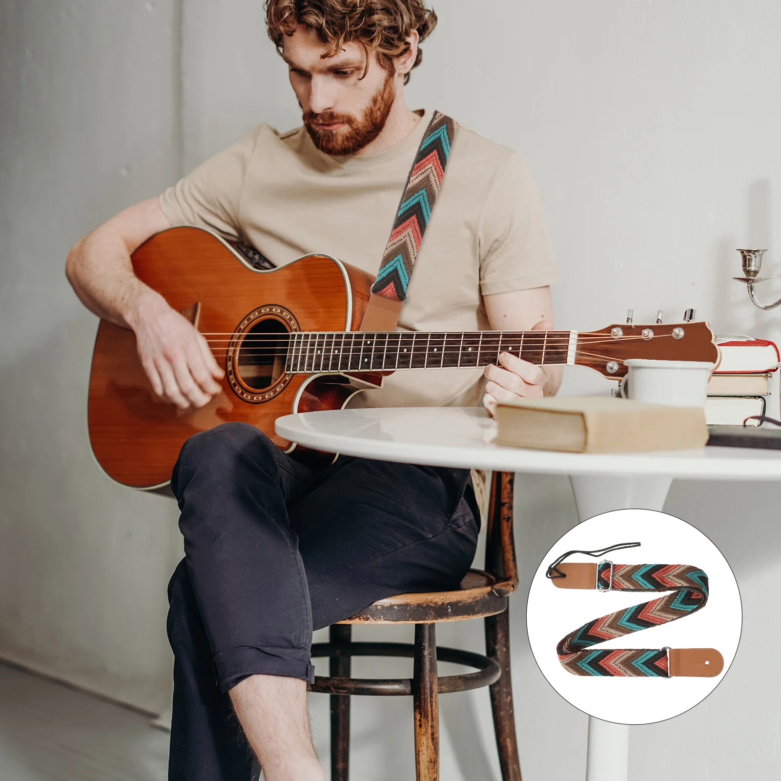 

Ukulele Strap Adjustable Guitar Shoulder Belt Classical Instrument Accessory Nylon Durability Soprano Tenor Suitable Child Folk