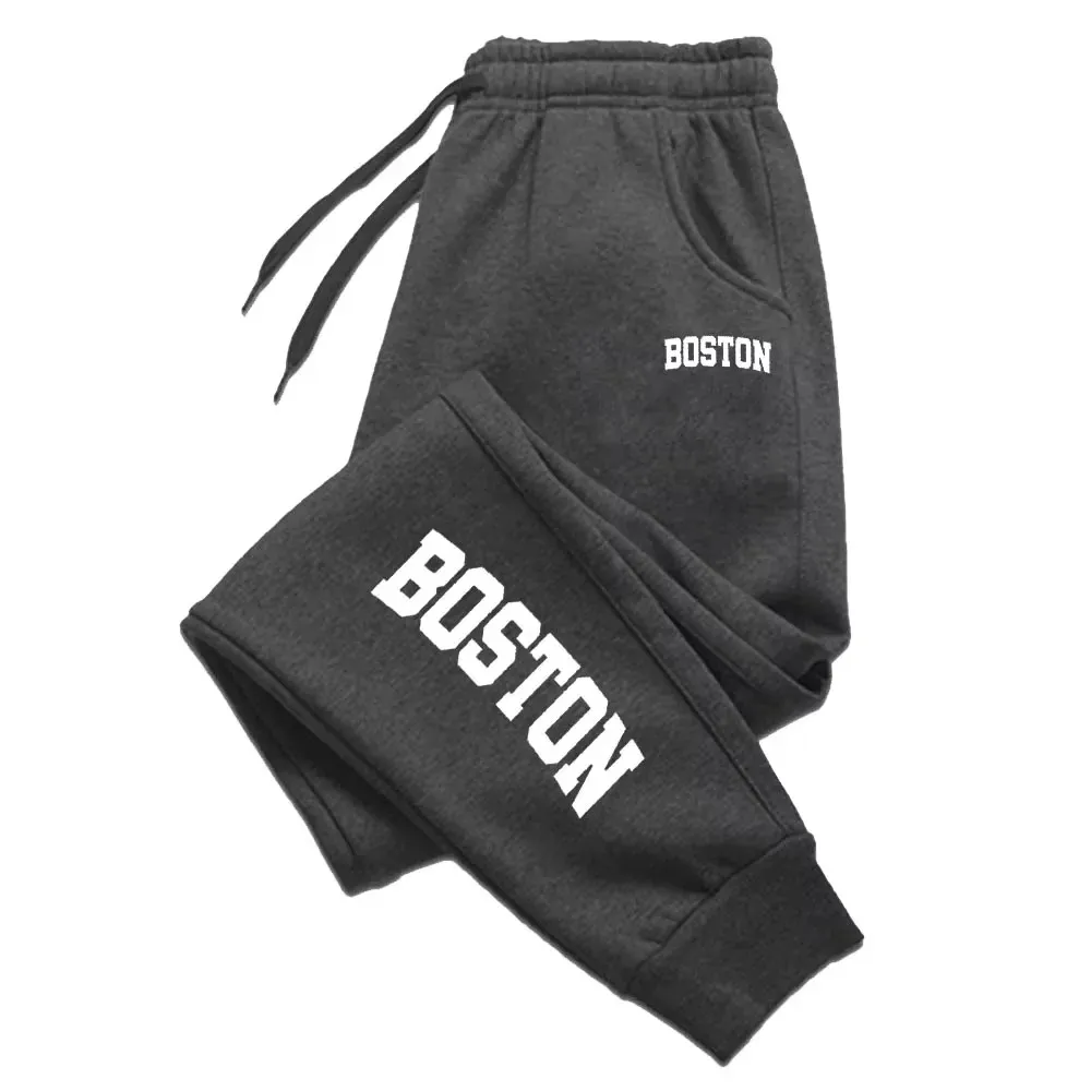 Boston sports pants - casual sports trousers - new style sports pants - casual autumn pants - letter print - women's pants - 202