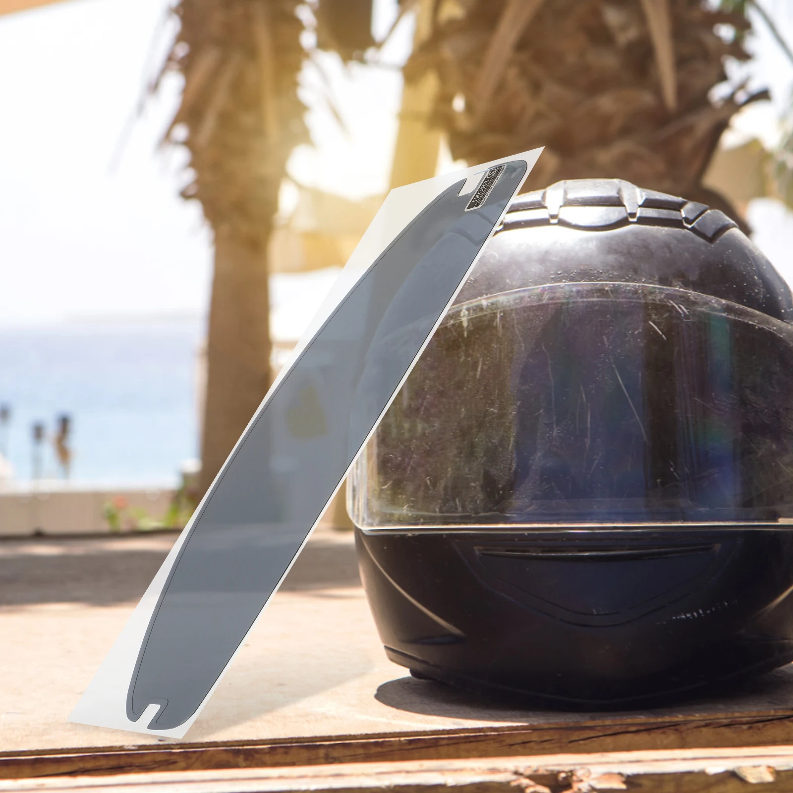 

Универсальная пленка-антидождь для мотоцикла, антизапотевающая наклейка-защита от дождя, визор, покрытие, аксессуар, противотуманные вставки