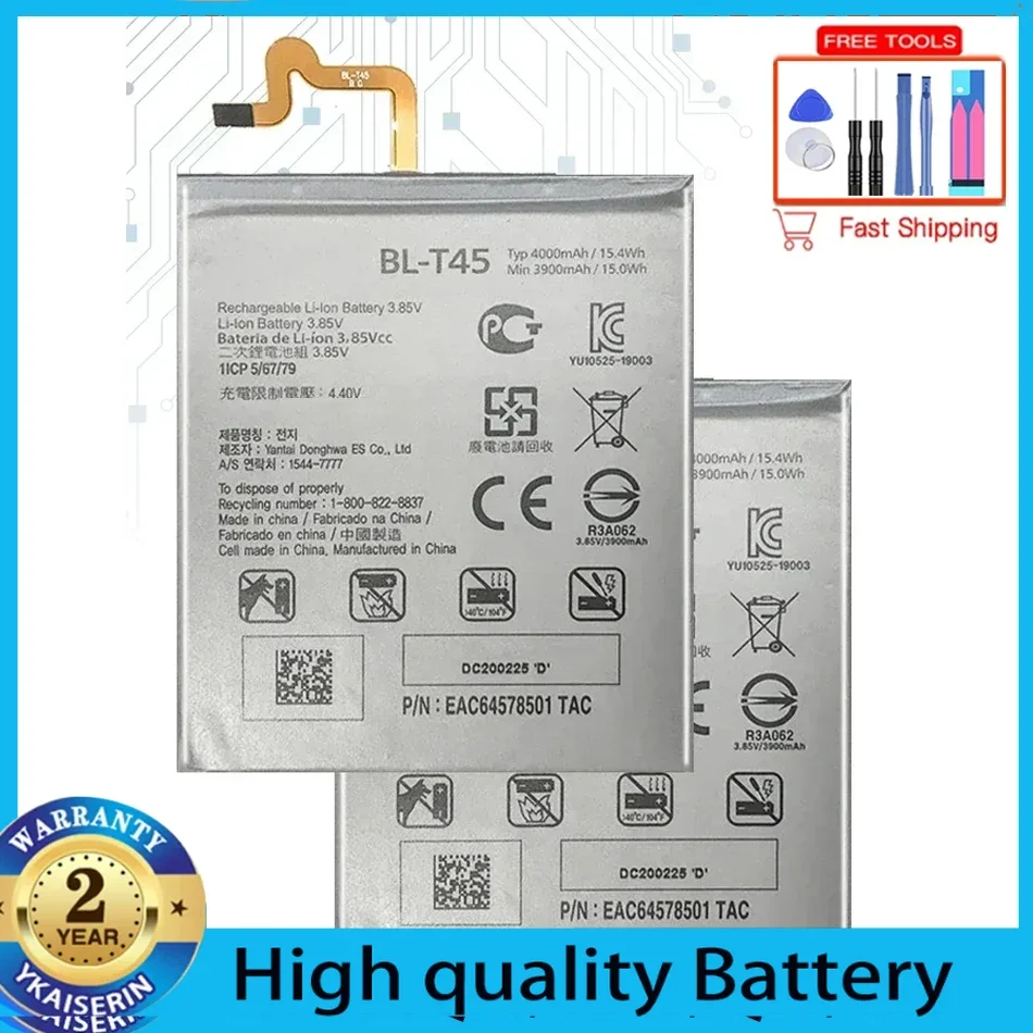 BL-T45 Mobile Phone Battery for LG SQ70/ K50S/ Q51/ K51 Batteries + Tracking Number