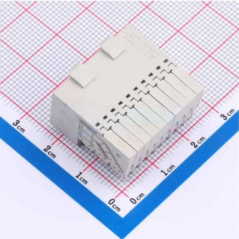 Te Brand New Original Genuine Product 6469081-1 High-Speed Backplane Connector, 60-Pin, 6 Rows of 10 Columns, 2.5mm Pitch