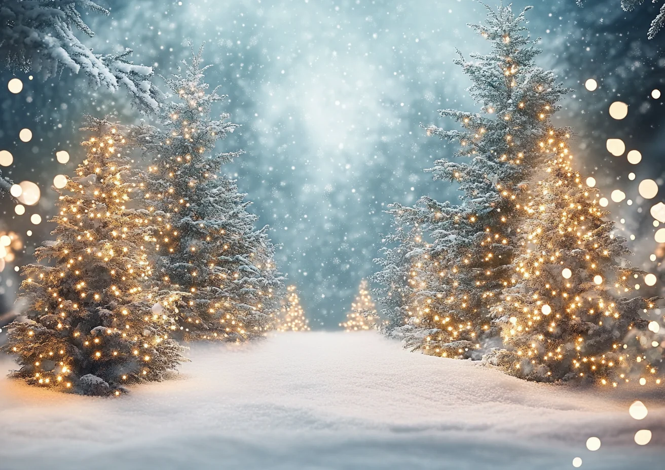 Mocsick سنو غلوب عيد الميلاد خلفيات الشتاء مجال ندفة الثلج الصنوبر الهدايا فوتوزون الخلفيات لوازم استوديو الصور للأطفال #3