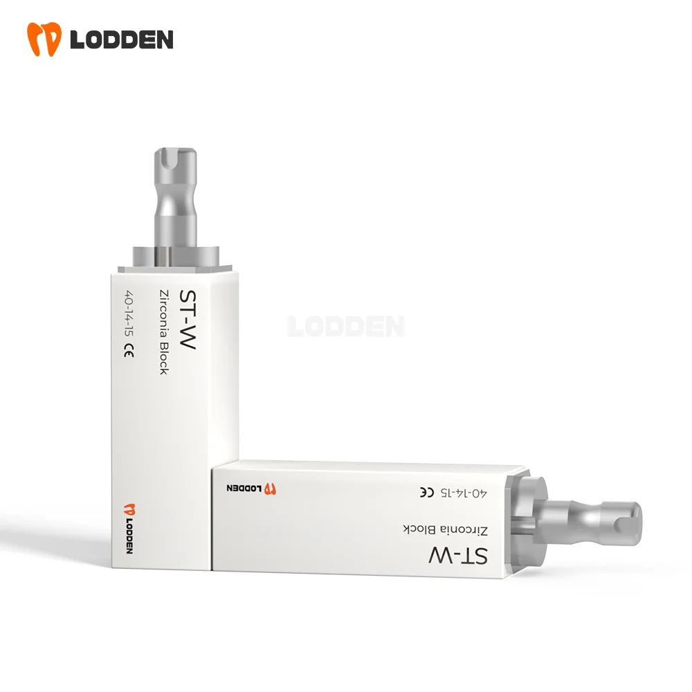 Sirona System Multilayer Zirconia HT-W ST-W White Block CAD CAM Dental Zirconia Blank for Denture Dentistry Lab Use