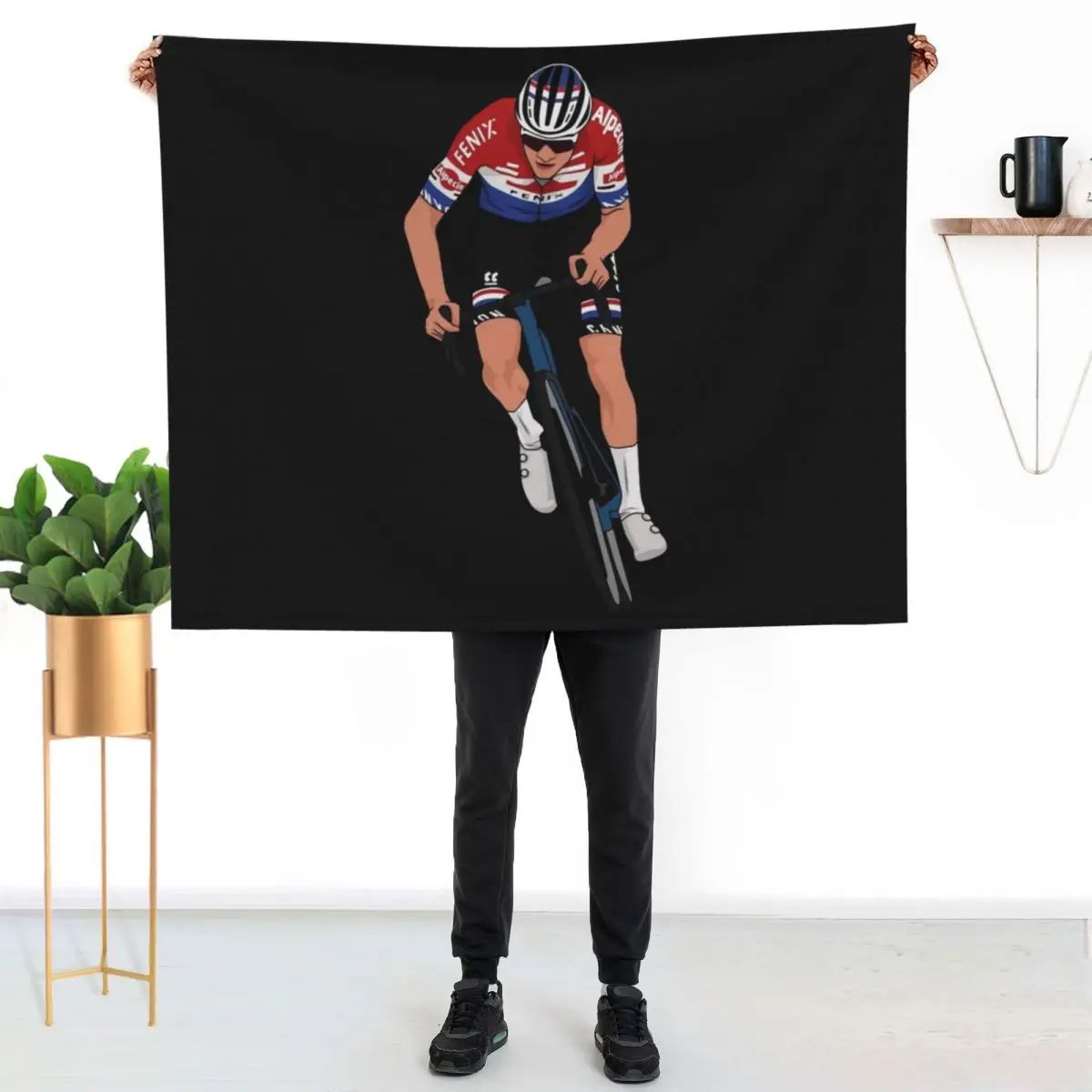Mathieu van der poel - MVDP Throw Blanket halloween for winter Weighted Decoratives Soft Plush Plaid Luxury Thicken Blankets