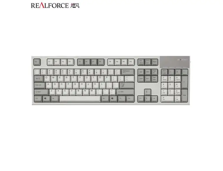 

(RealForce) Standard Edition Partition Pressure Capacitive Keyboard Wired Keyboard Office Keyboard 104 Keys