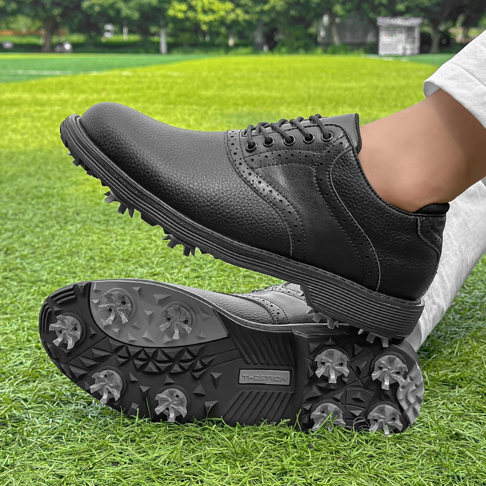 2024 New Fashionable Golf Shoes for Men, Luxury Lawn Fitness Walking Shoes for Men, Outdoor Comfortable Running Shoes for Men