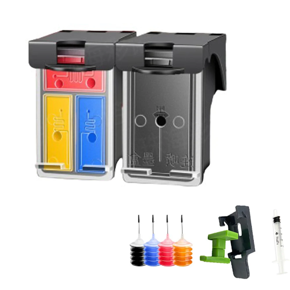 Cartouche d'encre de remplacement 62 62xl, pour HP62 XL, pour HP Envy 5640 5646 5546 5541 5542 5543 5544 5545 5547 ​ 5548 5642 5644 Imprimantes