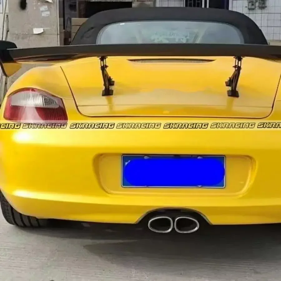 New GT Style Rear Spoiler Wing Bodykit Fits For Porsche 718 981 987 Boxter Cayman Exterior Parts Car Decorative Accessories