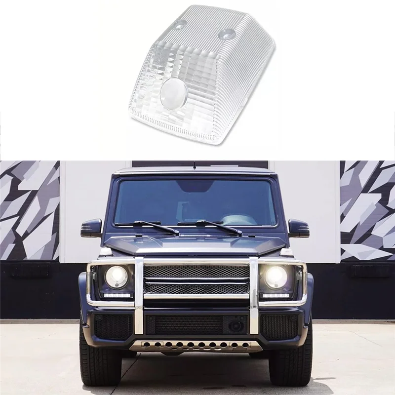 

Firmly 4638260057 Front Turn Signal Light Cover Front Corner Lamp Decorative Shell For Mercedes W463 G550 G500 G63 AMG 1990-18