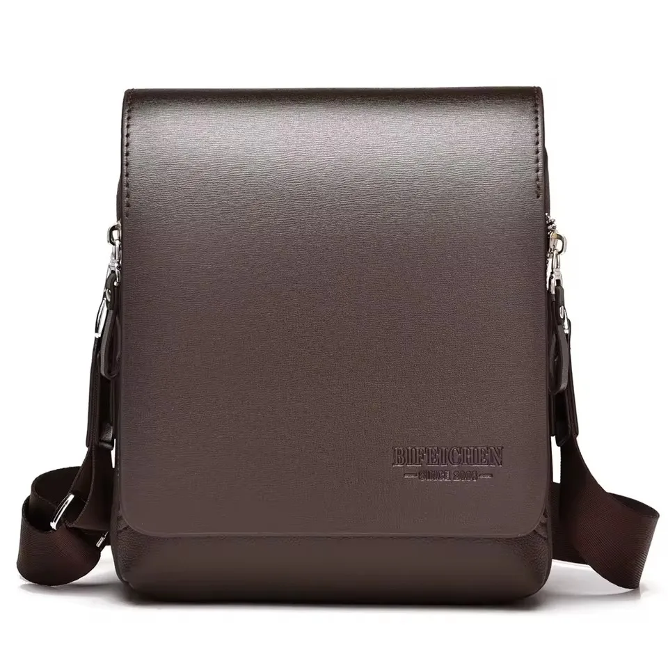 

New Luxury Brand Men Shoulder Bag Leather Classic Men Bag Vintage Casual Men Messenger Bag Promotion Business Crossbody Bag Male
