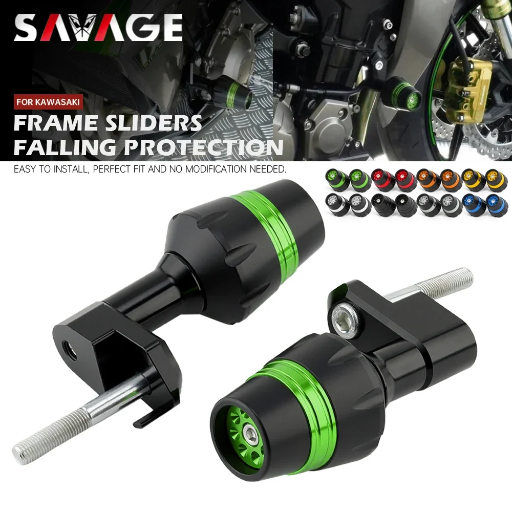 

Frame Slider Crash Protectors For KAWASAKI Z1000 Z1000R 2014-2020 Z 1000 R Motorcycle Engine Pad Guards Falling Protection