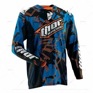 Adult Motocross Offroad Enduro Jersey, MTB Cycling-Nachthemd, Rennrad, Downhill, MX, BMX, 180, neu, 2022 10 Hauptverkäufe BMX Street Western - №4