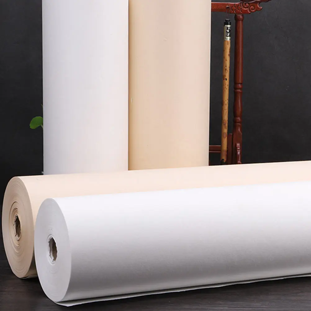 

Thickened Xuan Paper for Writing Painting 100 Sheets Rice Sumi Calligraphy Practice Art Supplies High Toughness Folding Without